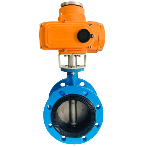 Electric Flange Soft Seal Butterfly Valve Feature Image