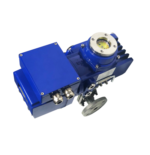 Small Intelligent Electric Flange Ball Valve Feature Image