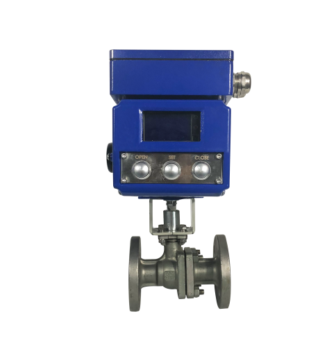 Small Intelligent Electric Flange Ball Valve Feature Image