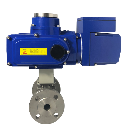 Small Intelligent Electric Flange Ball Valve Feature Image