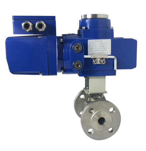 Small Intelligent Electric Flange Ball Valve Feature Image