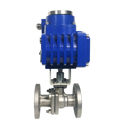 Small Intelligent Electric Flange Ball Valve Feature Image